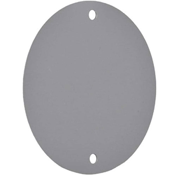 Strata RBC-4 Weatherproof Round Blank Cover, Gray MEGA
