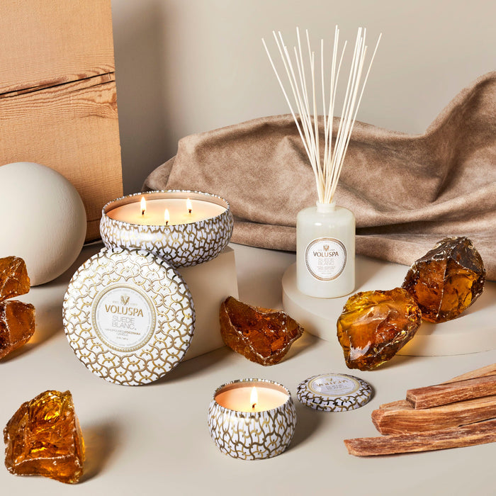 Suede Blanc - Reed Diffuser