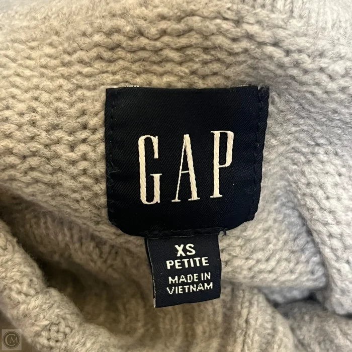 Sweater By Gap In Grey, Size: Xs