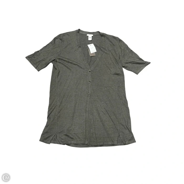 Sweater Cardigan By J. Jill In Green, Size: S