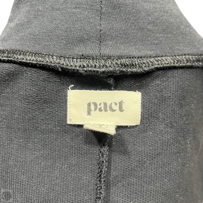 Sweater Cardigan By Pact In Black, Size: Xs