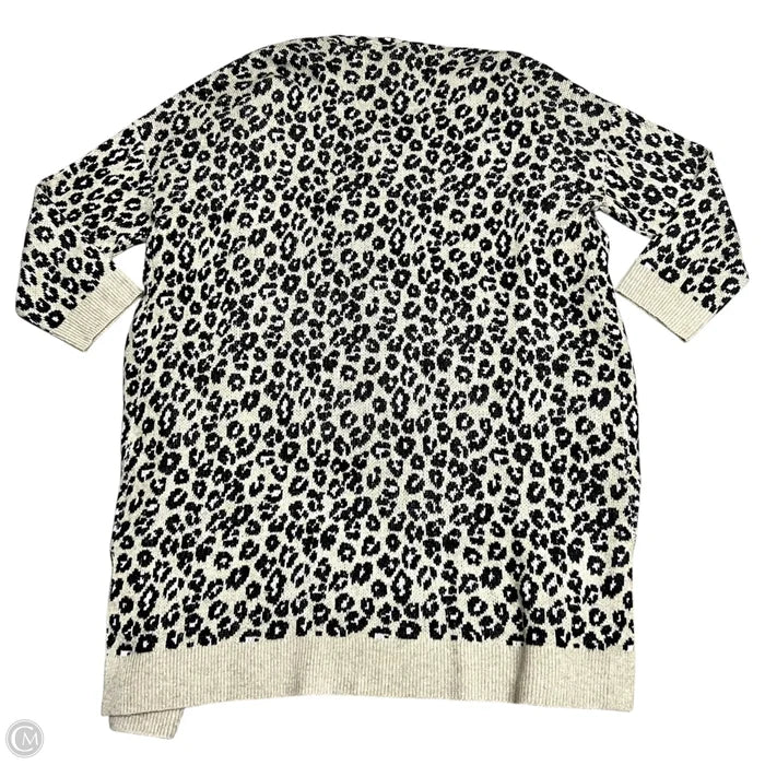 Sweater Cardigan By Sanctuary In Leopard Print, Size: 3x