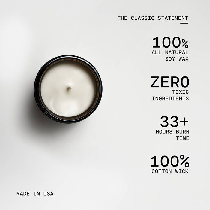 Sweet Tobacco Leaves | 7 oz Classic Statement Candle