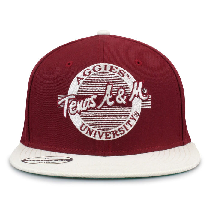 Texas A&M Flat Brim Snapbacks