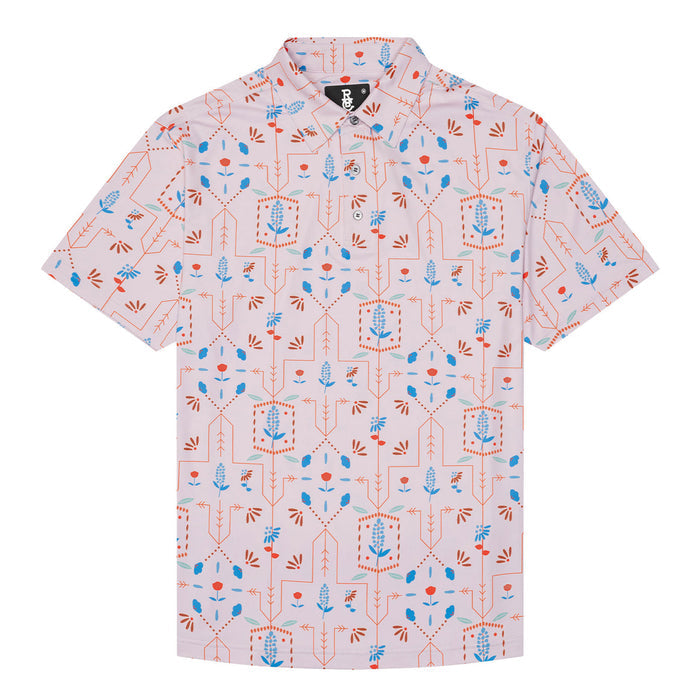 Texas Wildflowers Polo Shirt