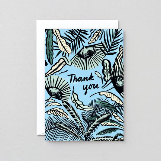 'Thank You – Foliage' Greeting Card