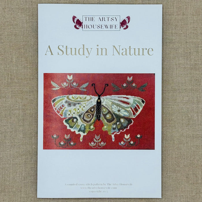 The Artsy Housewife - A Study in Nature - Chart and/or Roxy Floss Conversion