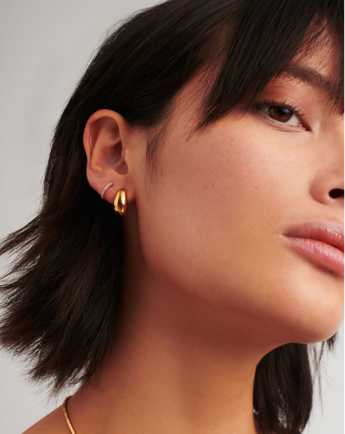 Dome Pave Earring Set Layering Sets Missoma