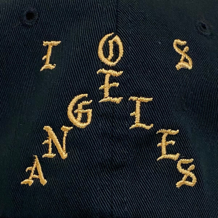 The Life of Pablo 2016 Embroidered Los Angeles Hat In Black