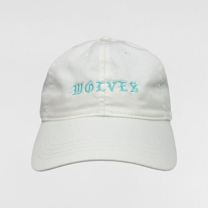 The Life of Pablo 2016 Embroidered Wolves Hat In White