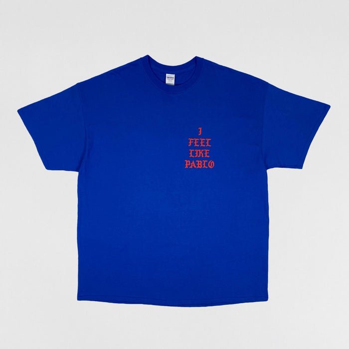 The Life of Pablo 2016 OG ‘Ultralight Beam’ Tee In Blue