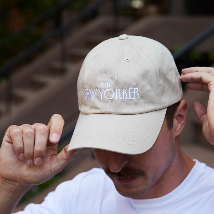 The Sporting Scene Ball Cap in Beige - Lifestyle Shot 1