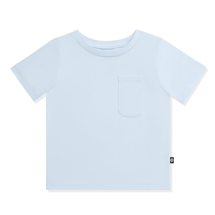 Product photo of the Toddler Crew Neck Tee in Breeze