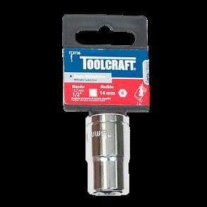 Toolcraft 1/2" Deep Socket, 6 Point, Hex Shaped, 10MM - TC3743 MEGA