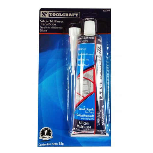 Toolcraft Clear Silicone Gasket Maker - 46570 MEGA