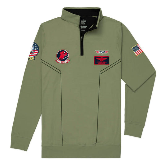 RSVLTS XS Top Gun Quarter Zip Top Gun "Danger Zone" – Quarter Zip Top Gun "Danger Zone" – Quarter Zip