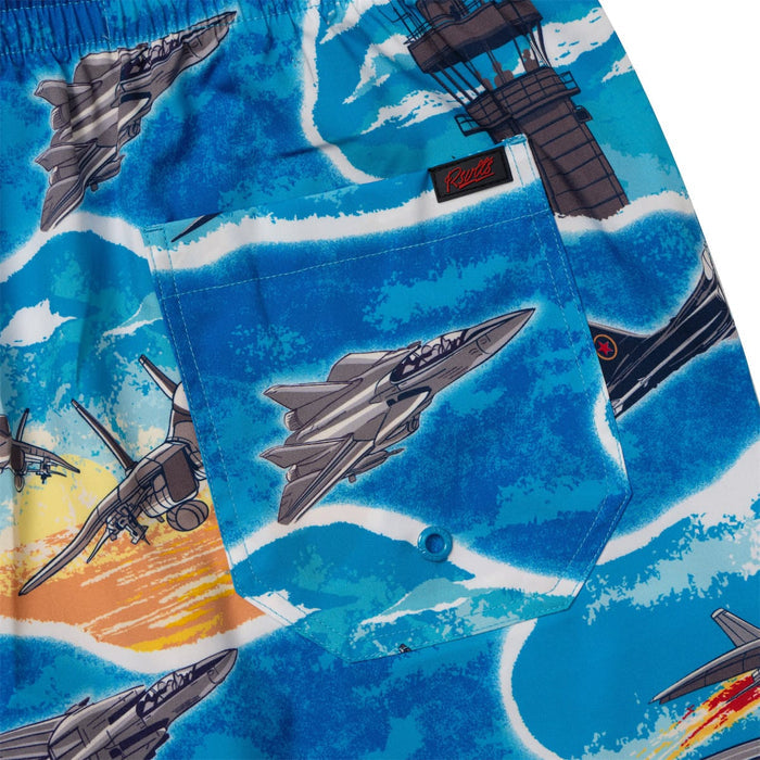 RSVLTS Top Gun Top Gun "Goose Hawaiian" _ Hybrid Shorts Top Gun "Goose Hawaiian" _ Hybrid Shorts