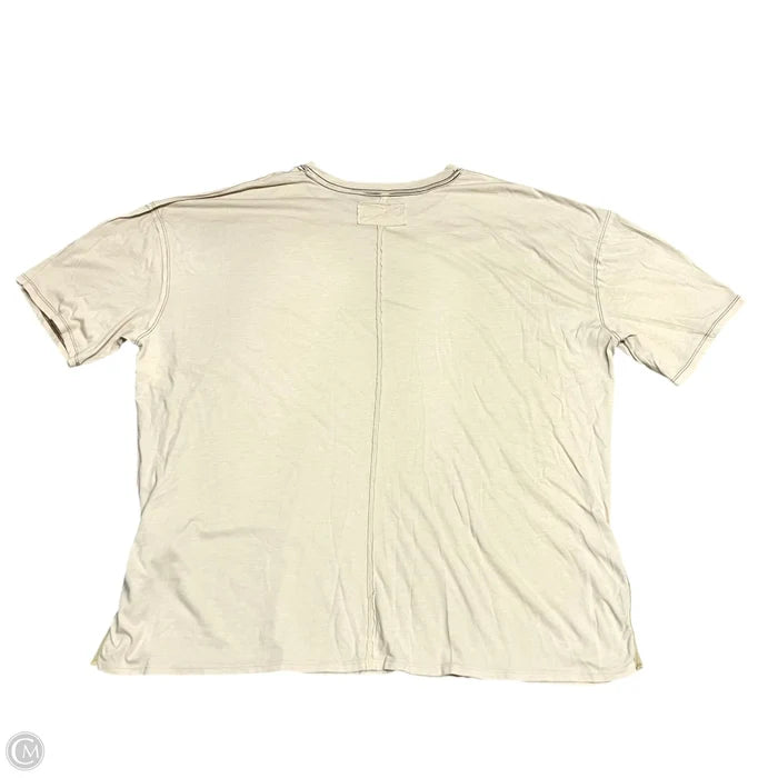 Top Short Sleeve By We The Free In Tan, Size: Xl
