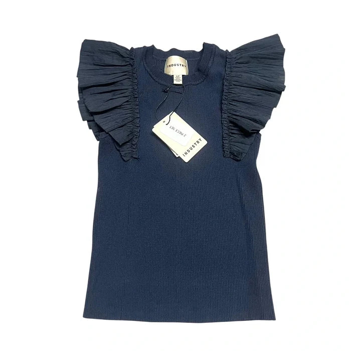 Top Sleeveless By Industry In Navy, Size: S