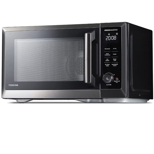 TOSHIBA ML2-TC10SAIT(SS) 7-in-1 Countertop Microwave Oven with Air Fryer - Quality recertified with Home Essentials warranty