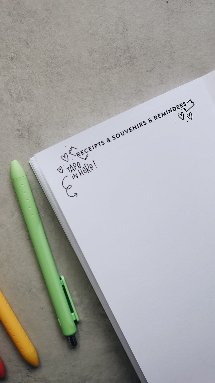 Travel Log Printable