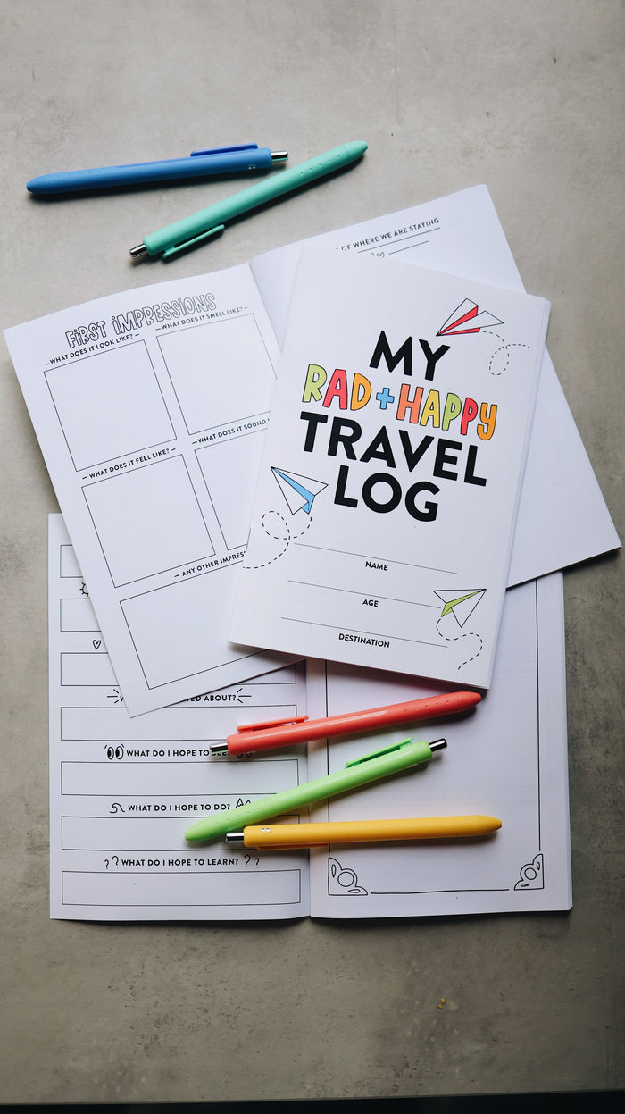 Travel Log Printable