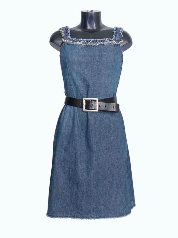 tubino in jeans Moschino