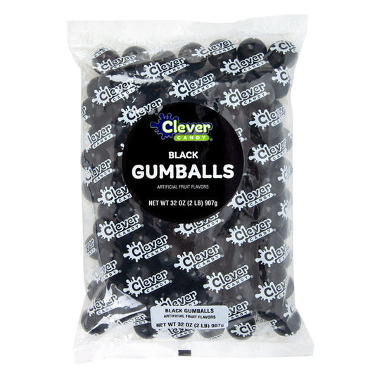 Tutti Frutti Black Gumballs - 12 Count