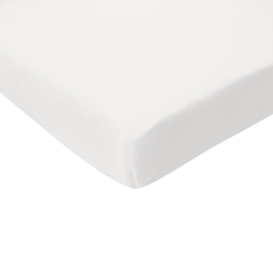 Corner of Kyte Baby Twin Sheet in Cloud