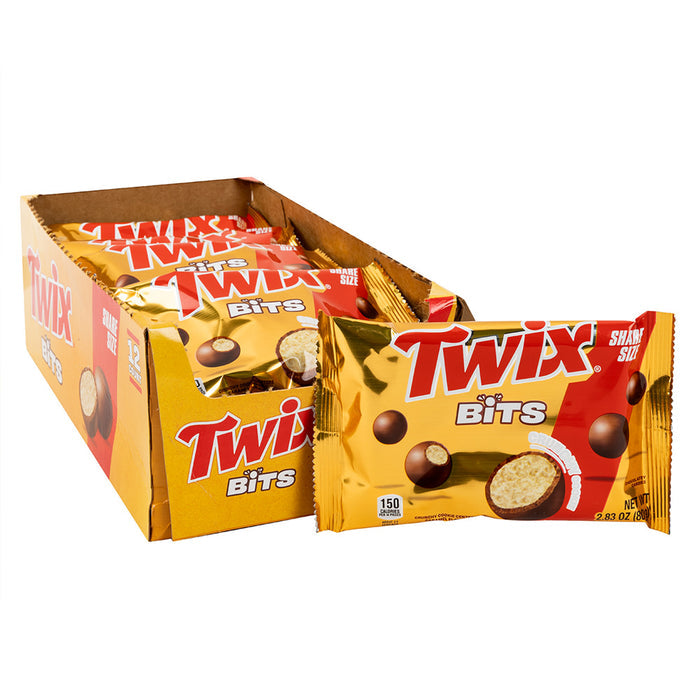 Twix Share Size Bits Candy - 12 Count
