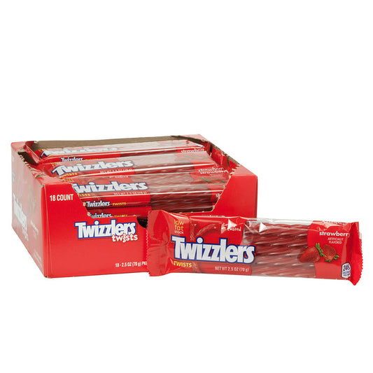 Twizzlers Strawberry Candy - 18 Count Packs
