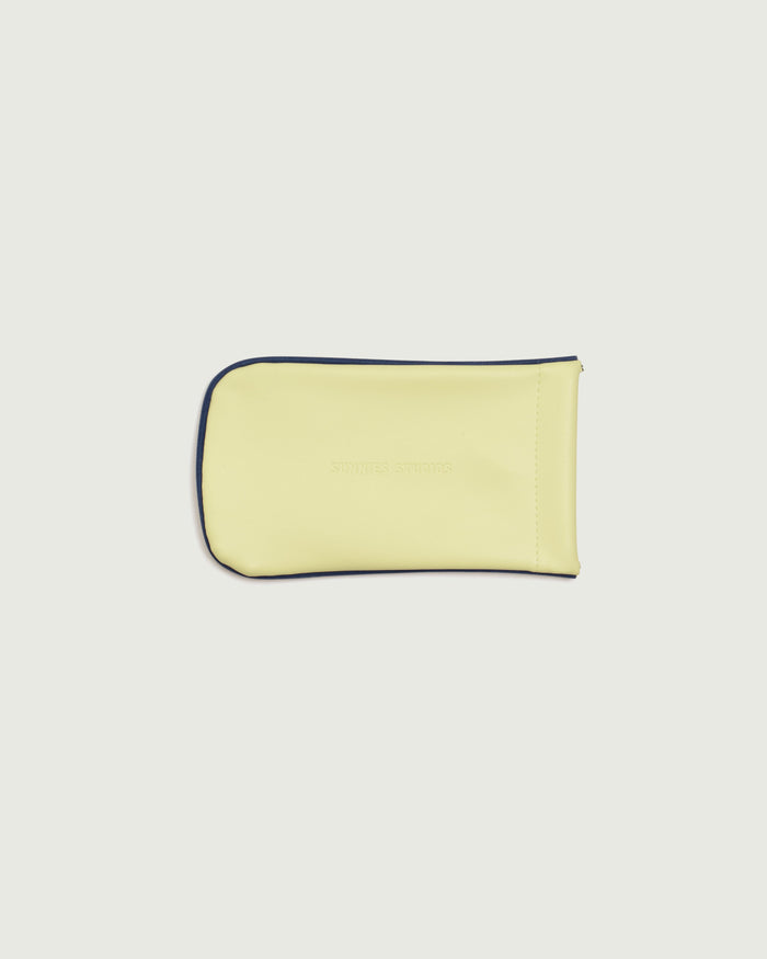 Buttermilk::Two Tone Sac Eyewear case yellow  front