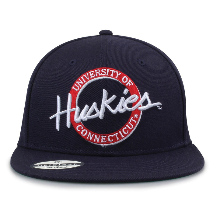 Uconn Flat Brim Snapbacks
