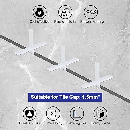 Ultra Tech Tile Spacer 1.5mm x 200pcs- COHW073 MEGA