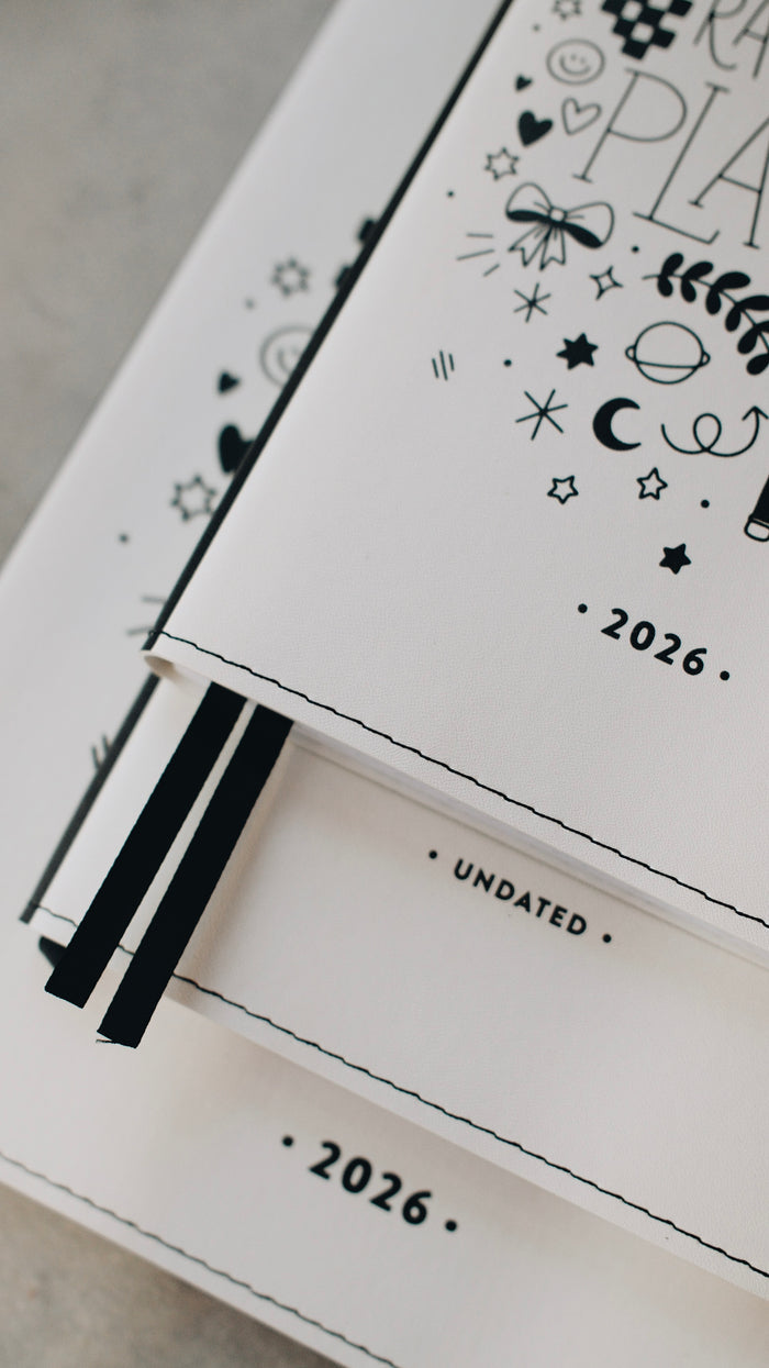 Undated 5x8 Planner - Doodle Edition