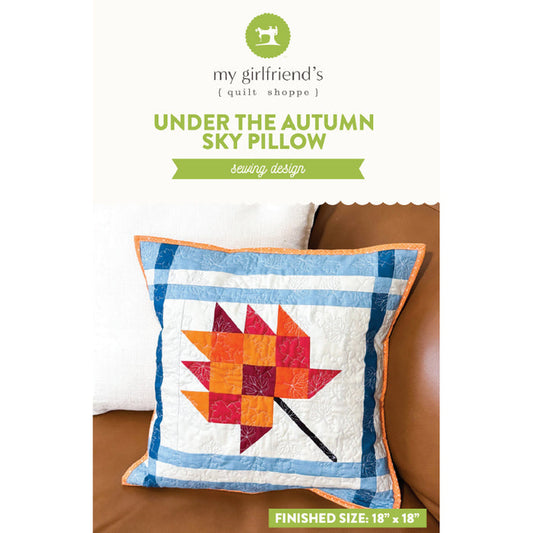 Under the Autumn Sky Pillow (Downloadable Sewing Pattern)