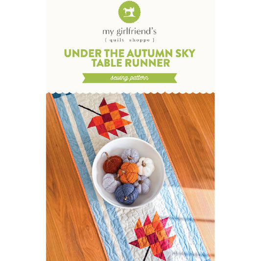 Under the Autumn Sky Table Runner (Downloadable Sewing Pattern)