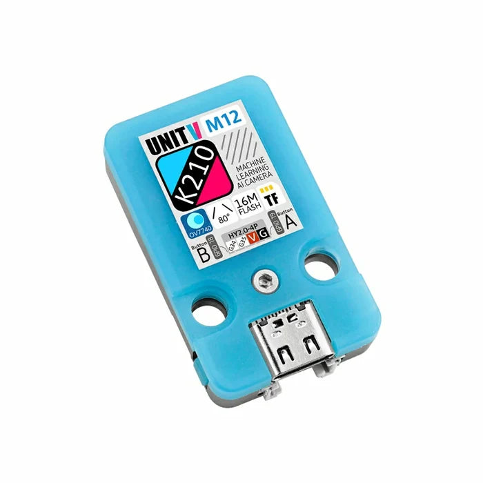 UnitV K210 AI Camera M12 Version (OV7740) - m5stack-store