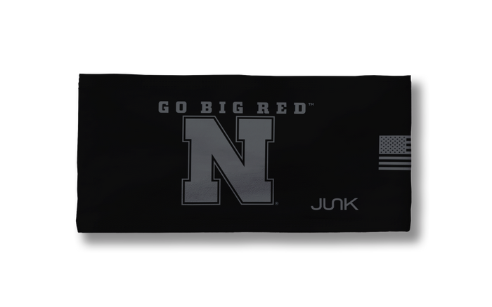 University of Nebraska: Blackout Big Bang Lite Headband - View 3