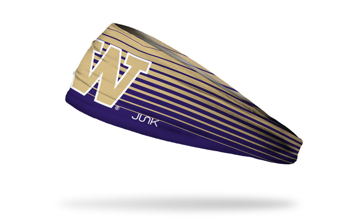 University of Washington: Gradient Stripe Big Bang Lite Headband - View 1
