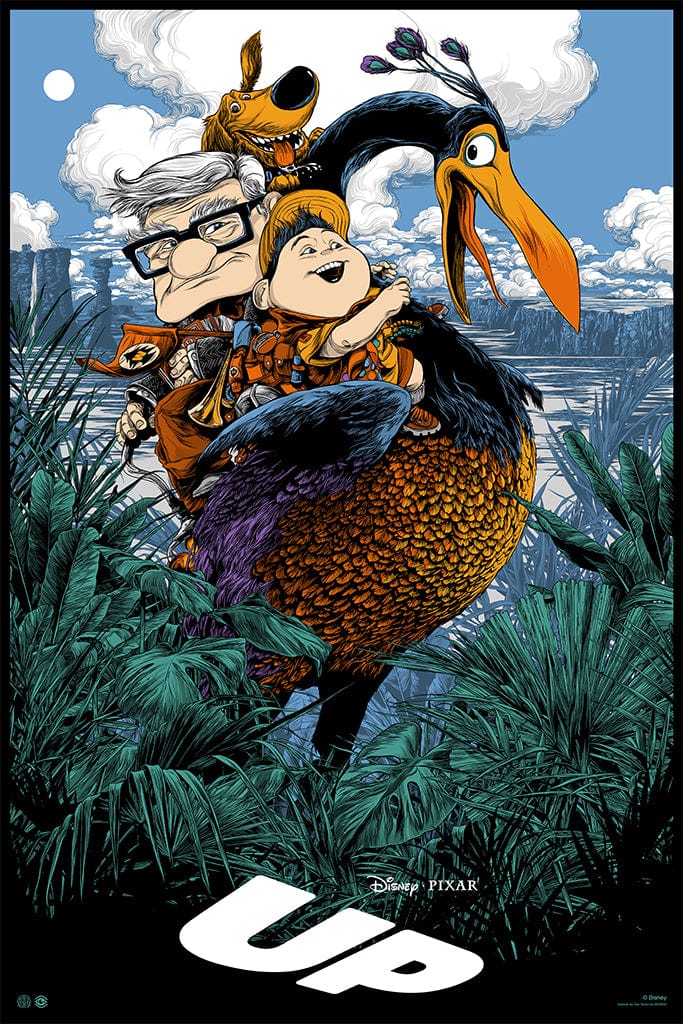 Up Poster by Ken Taylor