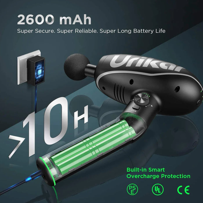 URIKAR Pro 2 Heated Deep Tissue Muscle Massage Gun - Pro2