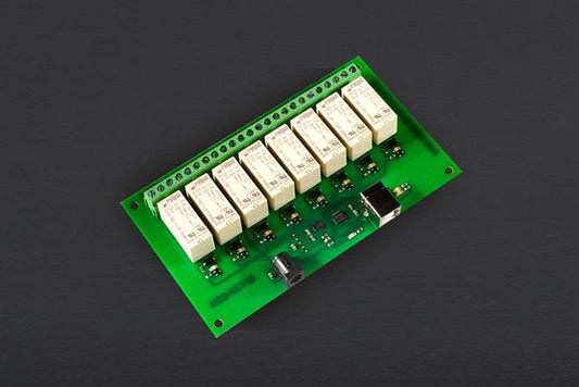 USB - RLY 16 16Amp, 8 Channel Relay Module [Discontinued] by Devantech - The Pi Hut