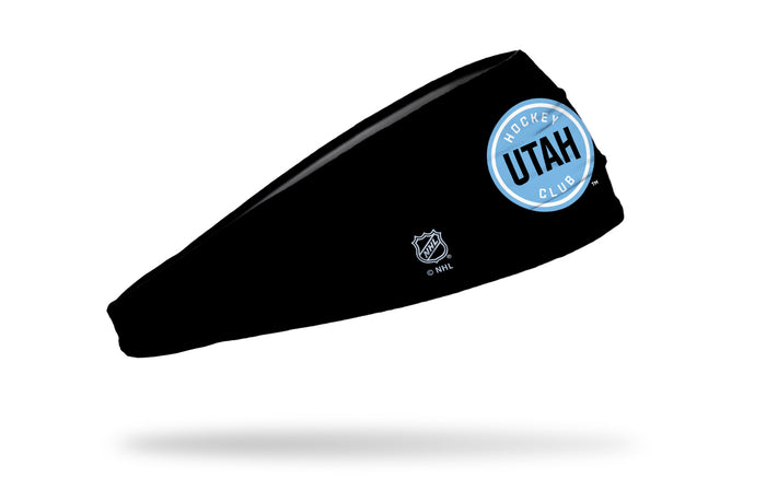 Utah Hockey Club: Logo Black Big Bang Lite Headband - View 2