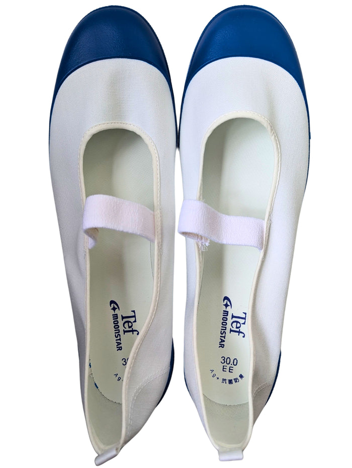 Uwabaki Type #01 [Blue]  Japan made school indoor shoes - Heiwa Slipper