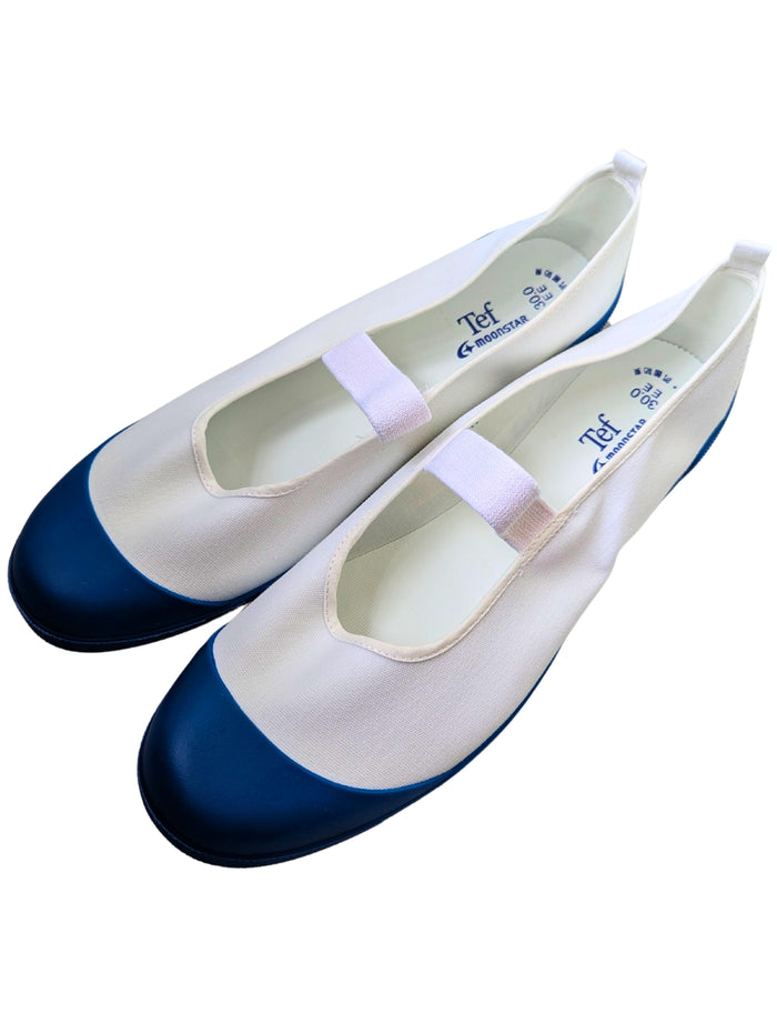 Uwabaki Type #01 [Blue]  Japan made school indoor shoes - Heiwa Slipper