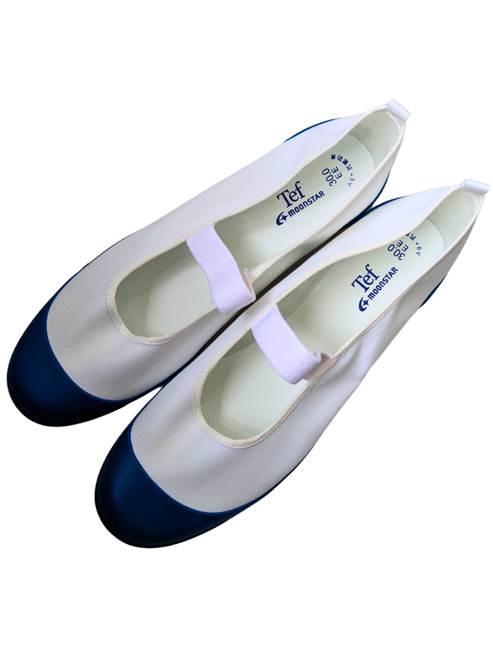 Uwabaki Type #01 [Blue]  Japan made school indoor shoes - Heiwa Slipper