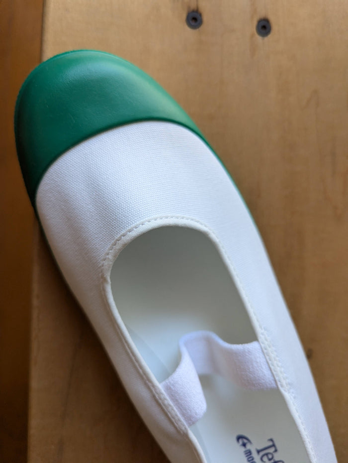 Uwabaki Type #01 [Green]  Japan made school indoor shoes