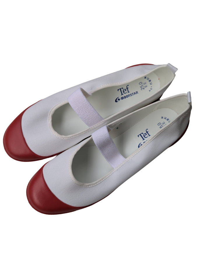 Uwabaki Type #01 [Red]  Japan made school indoor shoes - Heiwa Slipper