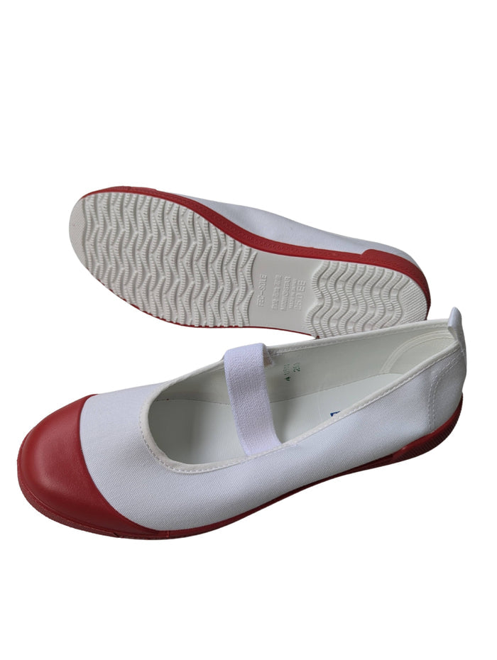 Uwabaki Type #01 [Red]  Japan made school indoor shoes - Heiwa Slipper